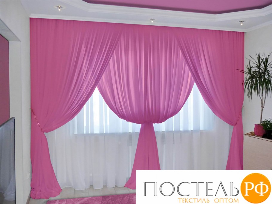 Шторы РЕАЛТЕКС скрещенные шторы