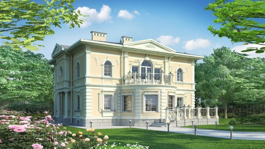 Резиденция особняк усадьба в классическом стиле