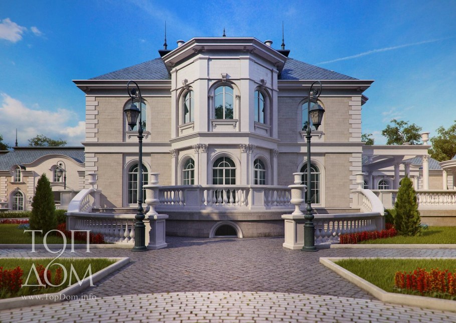 Терраса Неоклассика fasad