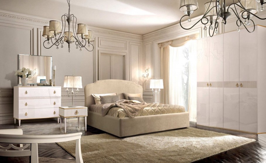 Римини мокко Шатура спальня