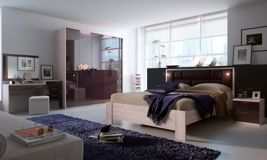 Шатура Римини шоко спальня