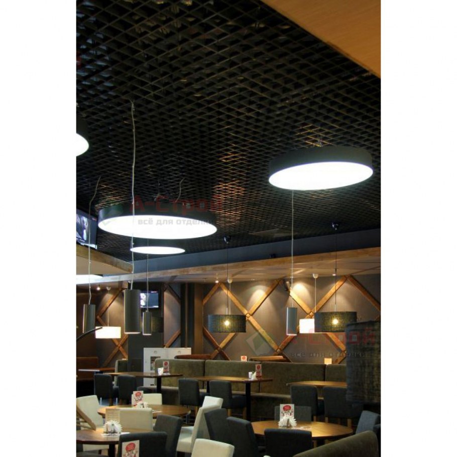 Потолок Грильято в кафе