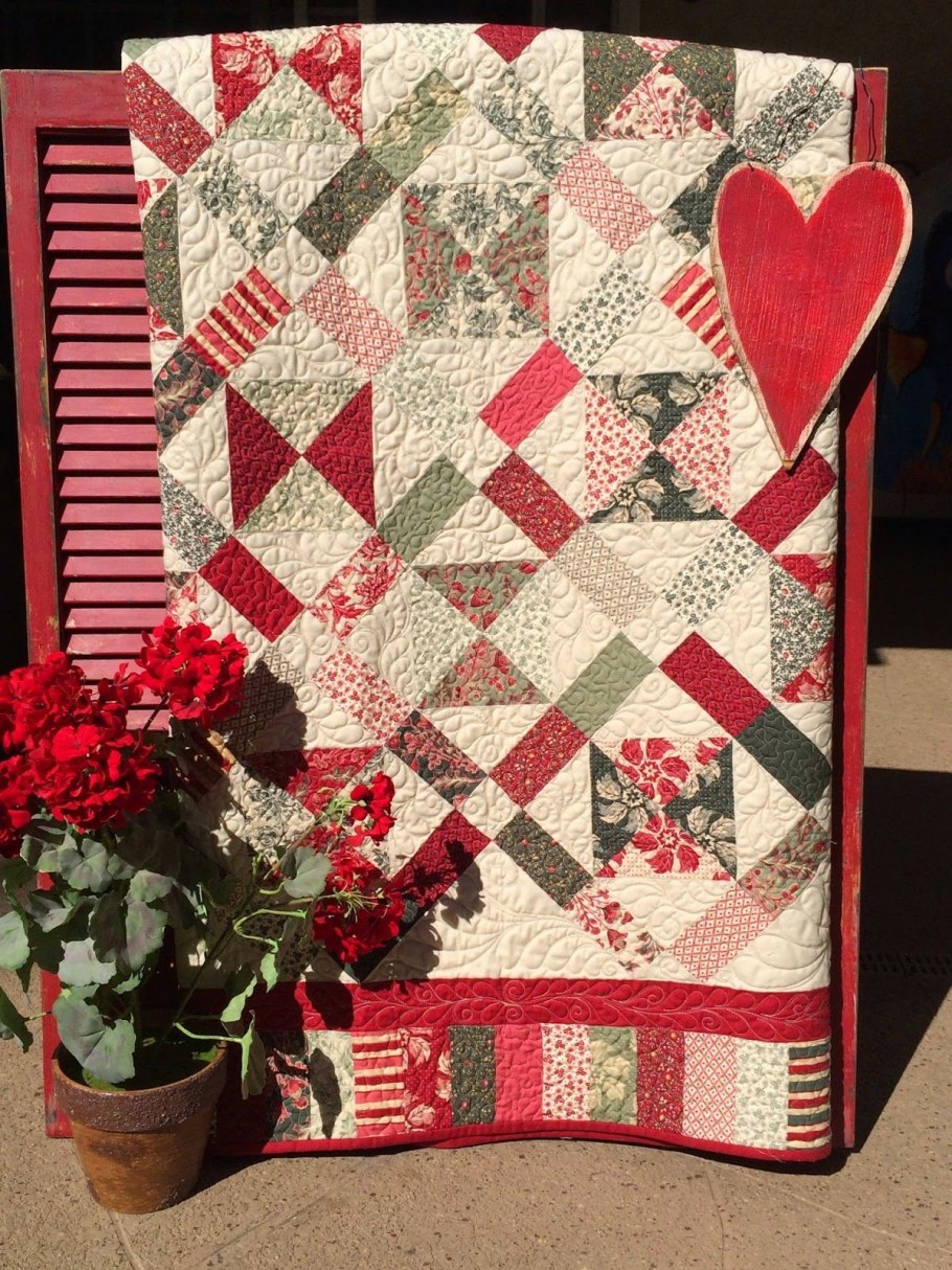 Пэчворк Red Quilt