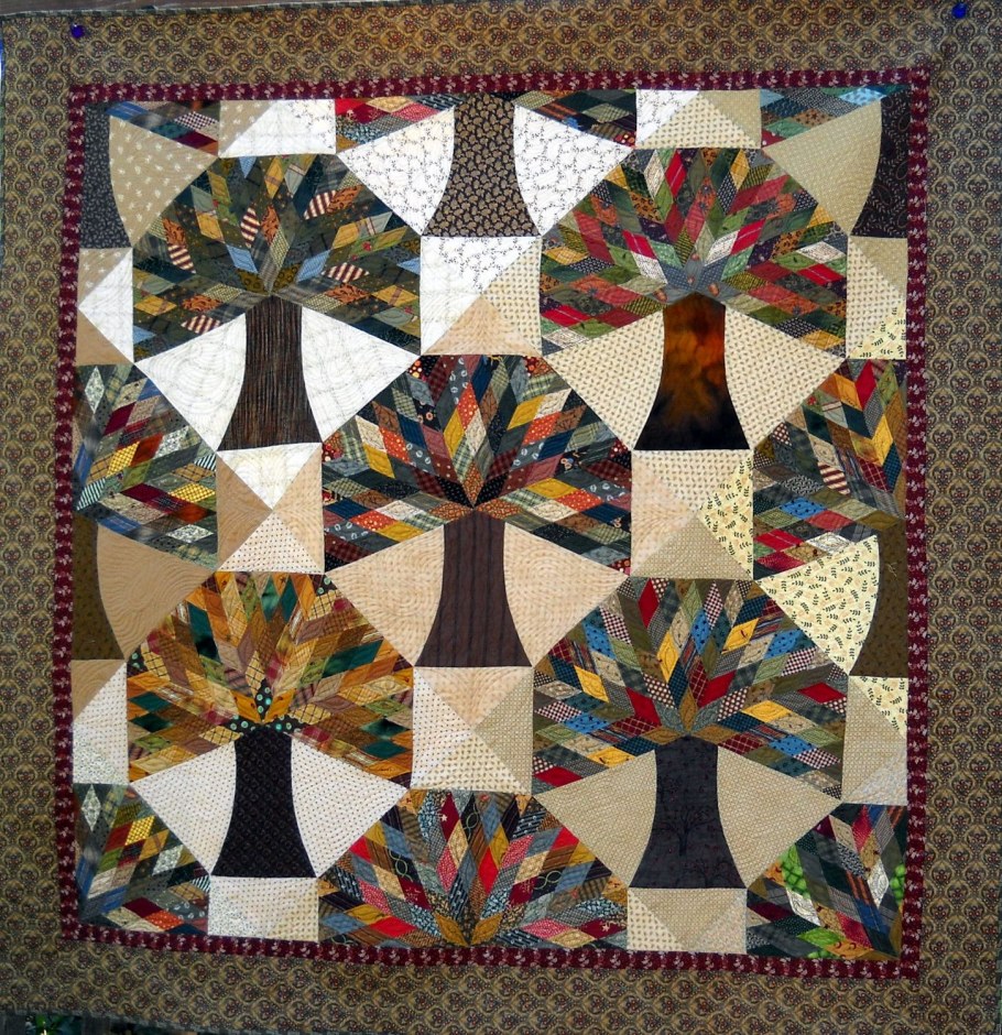 Блок Твист пэчворк