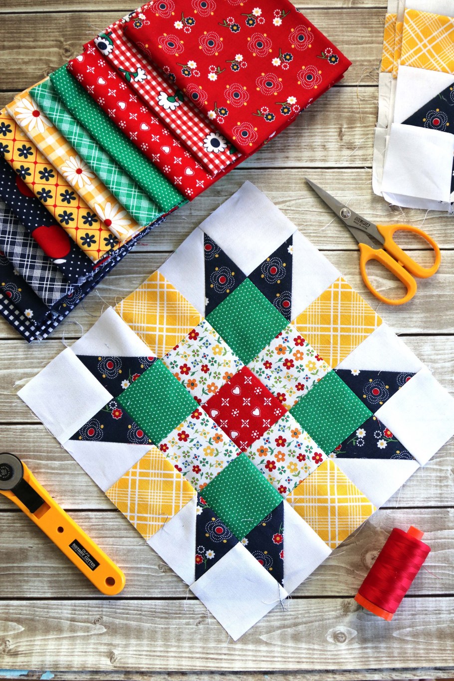 Пэчворк блок Теннесси