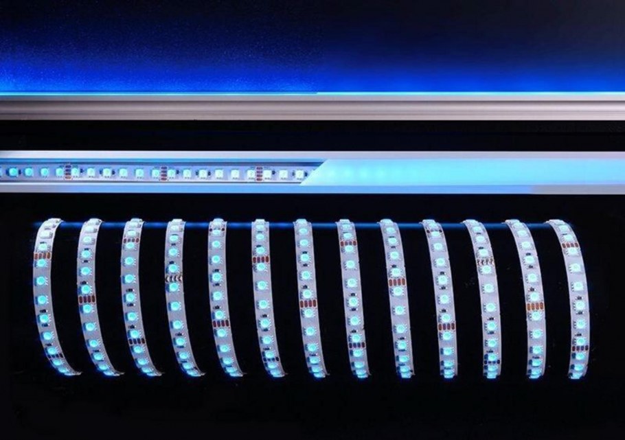 Светодиодная влагозащищенная лента Gauss 9,6w/m 120led/m 2835smd теплый белый