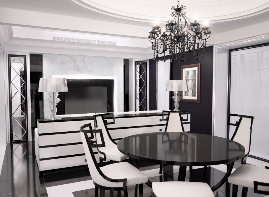 Ар-деко стиль в интерьере