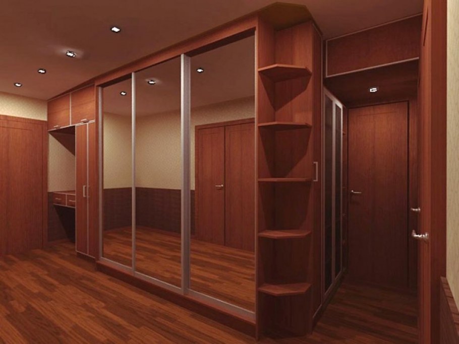 Шкаф купе с подсветкой