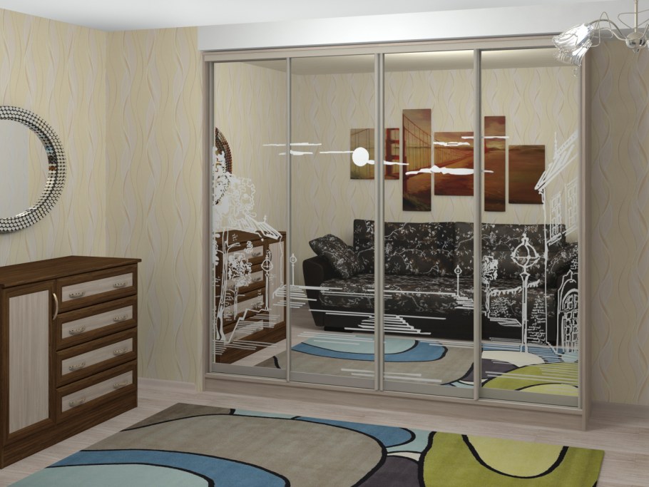 Шкаф купе е1 Оптима