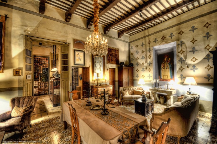 Гостиная арт Викторианская эпоха