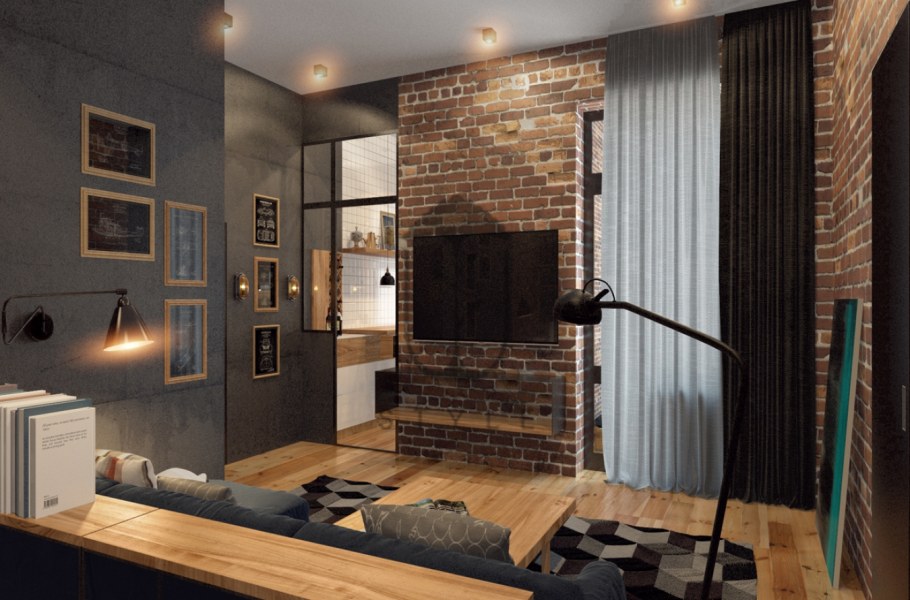 Оригинальный интерьер