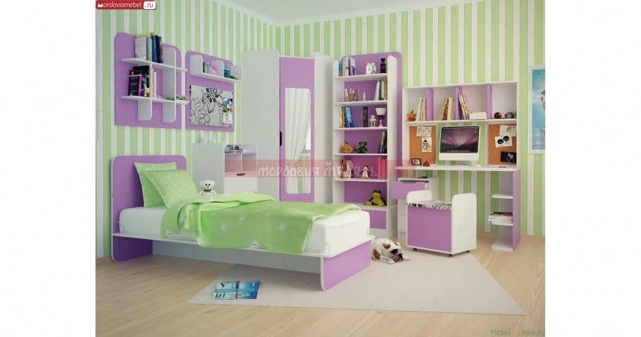 Детская модульная мебель Лилу