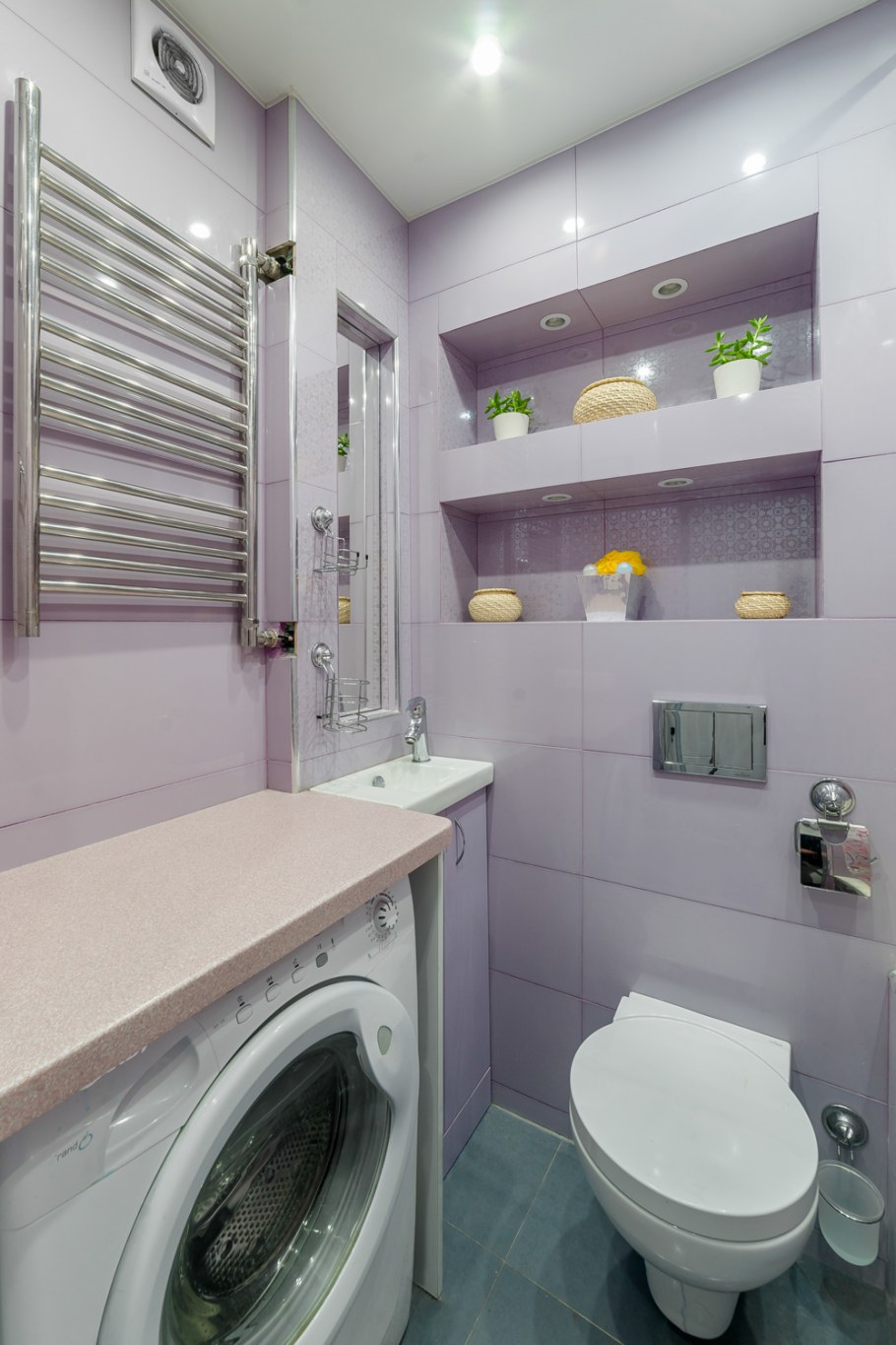 Ванная в малогабаритной квартире