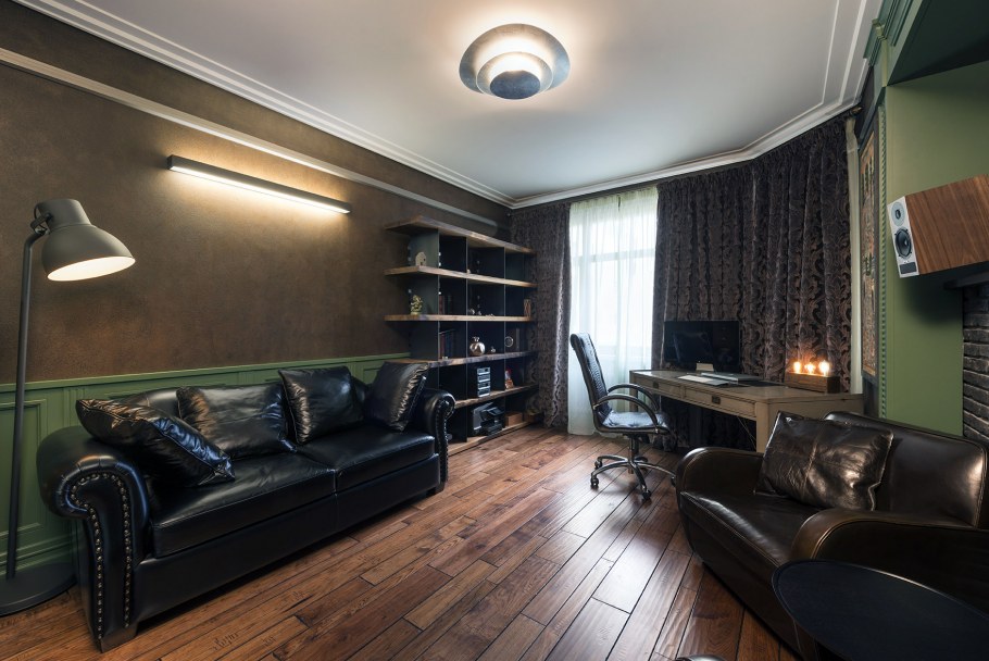 Мужской интерьер квартиры