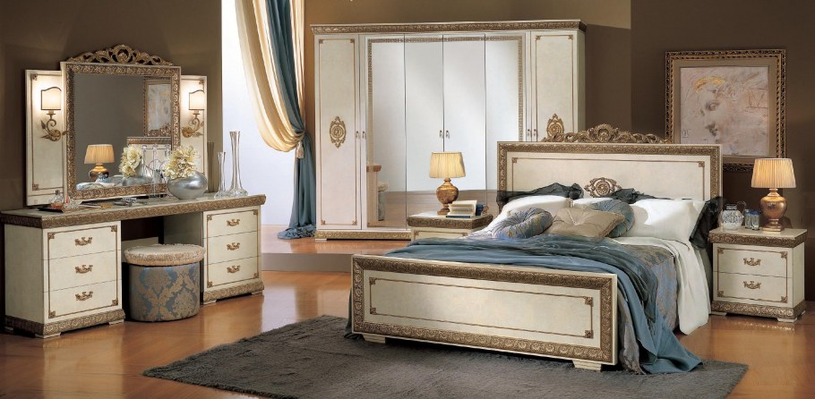Итальянская мебель спальный гарнитур