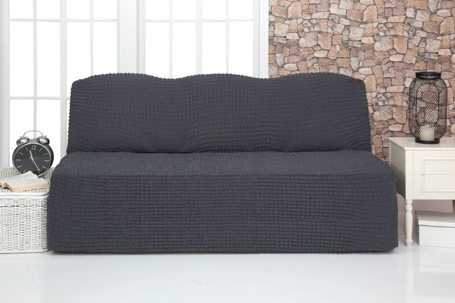 Еврочехол на диван без подлокотников трёхместный