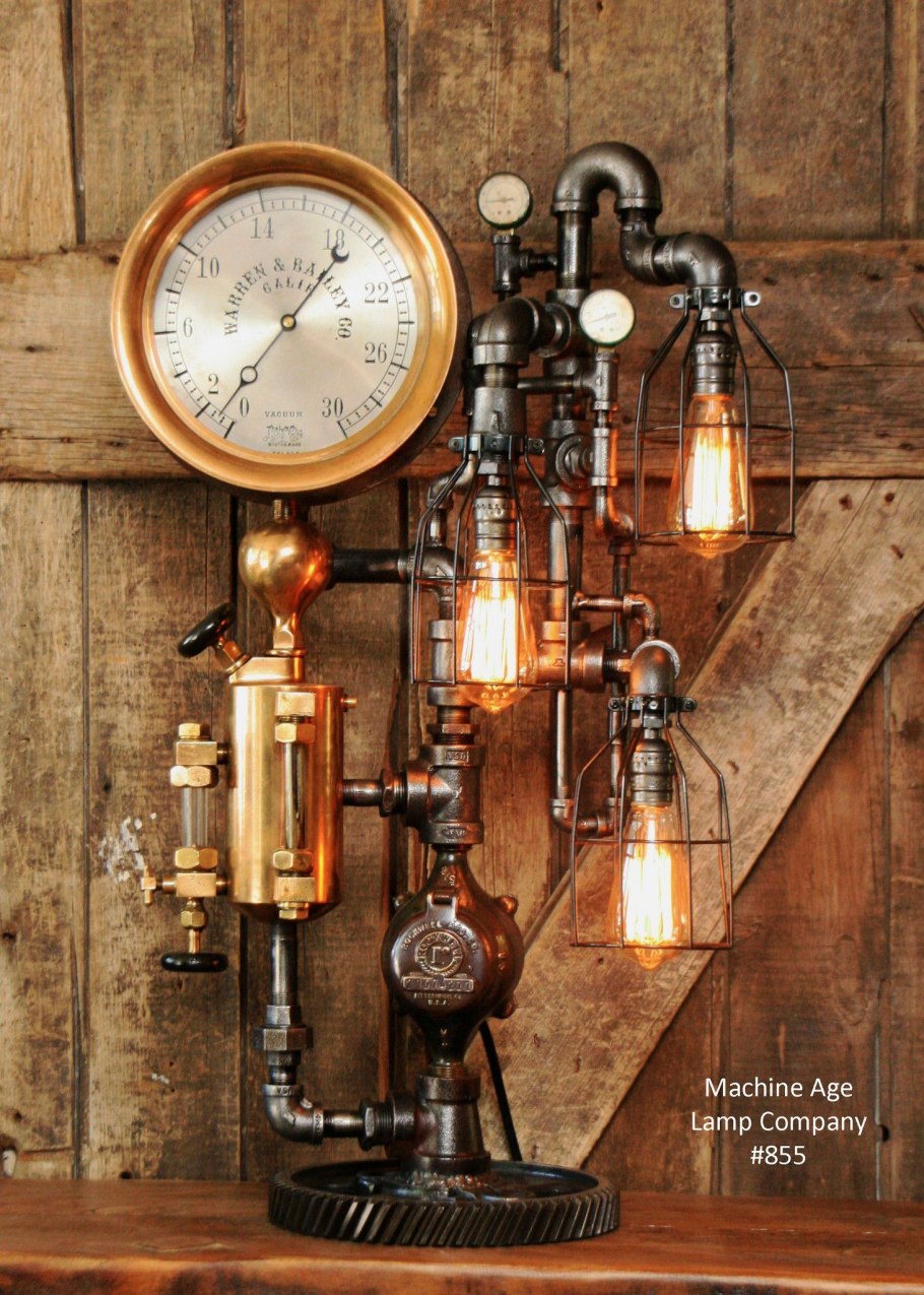 Стиль Steampunk в интерьере