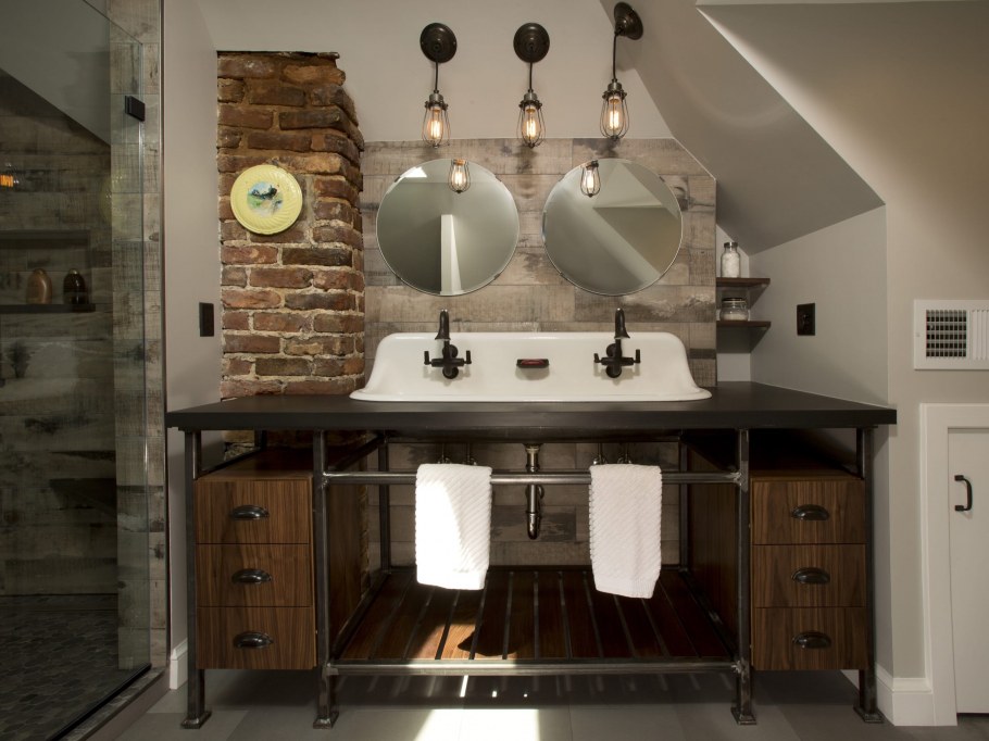 Настенные часы в стиле лофт