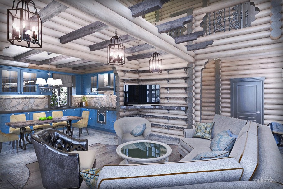 Коттедж со вторым светом