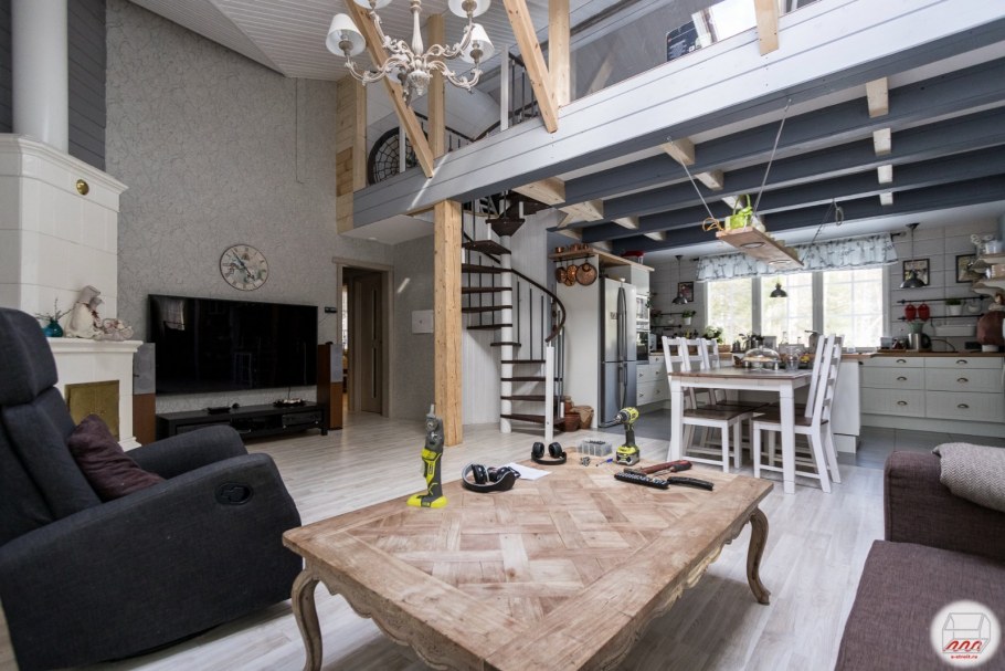 Дом из клееного бруса Нида