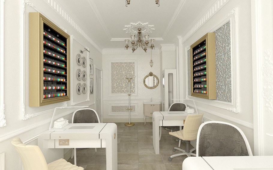 Интерьер маникюрного кабинета