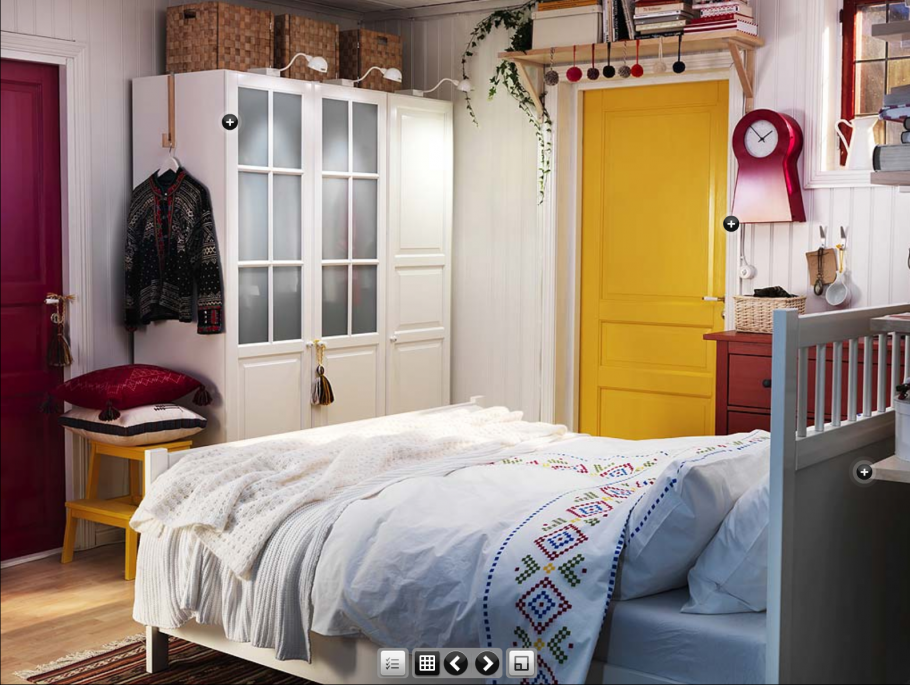 Белая спальня икеа