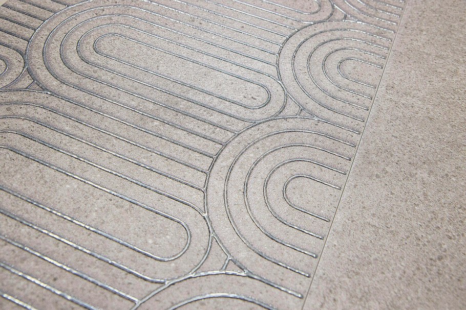 Плитка Kerama Marazzi Безана серый светлый структура обрезной 25x75