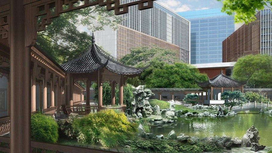 Китайский парк в Москве Хуамин