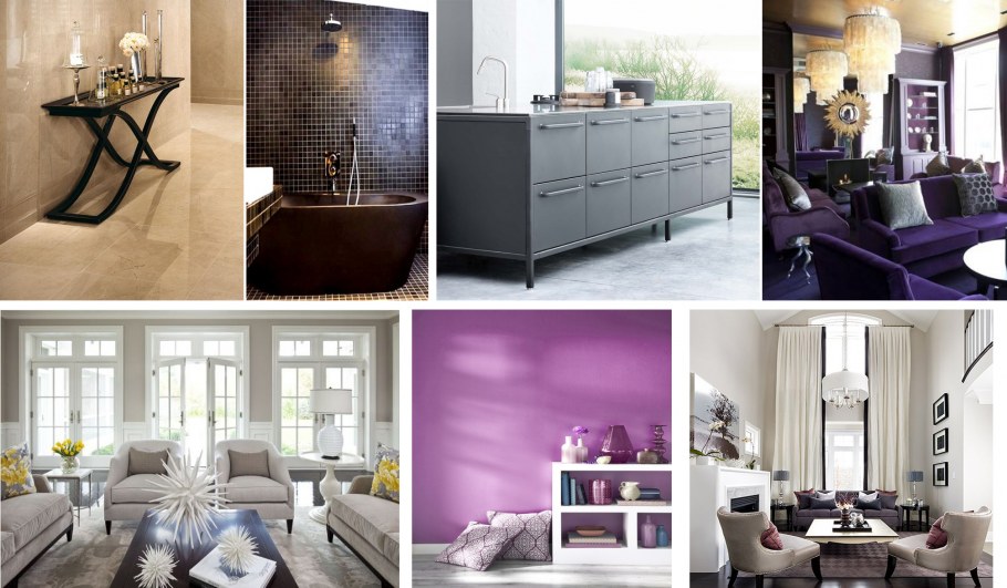 Цветные акценты в интерьере