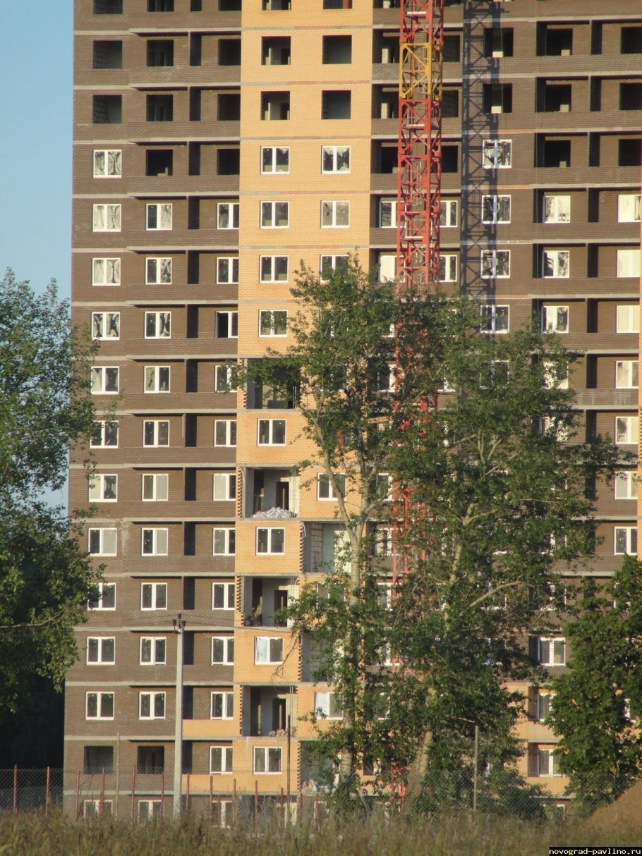 Новоград Павлино стройка