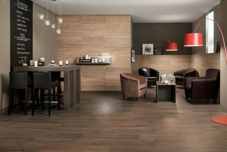 Керамогранит Italon НЛ-Вуд Пеппер 22,5х90