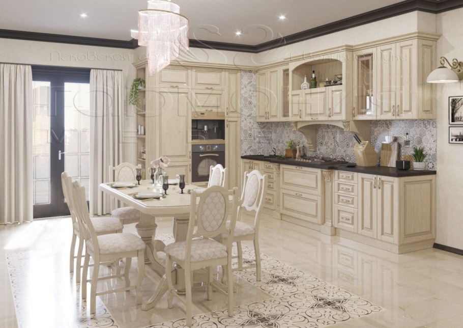 П44 кухня в стиле Неоклассика