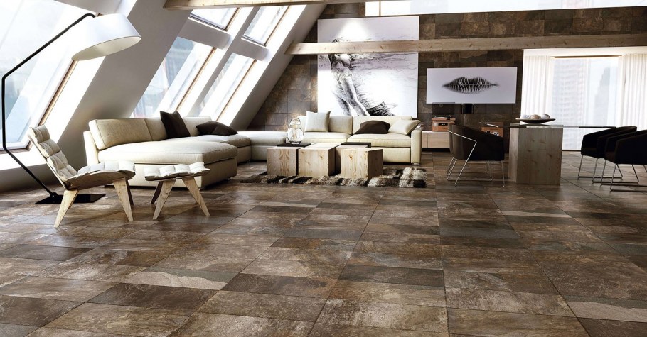 Canyon Brown керамогранит интерьер