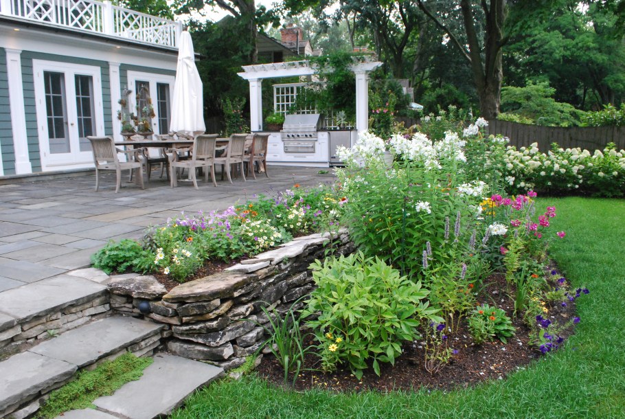 Фигурные клумбы