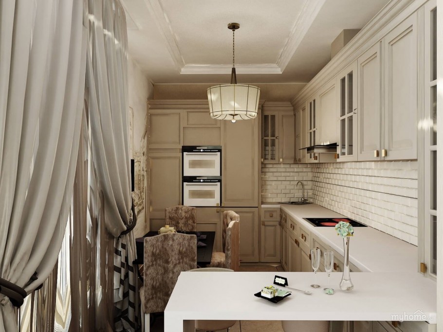 Серая кухня в интерьере