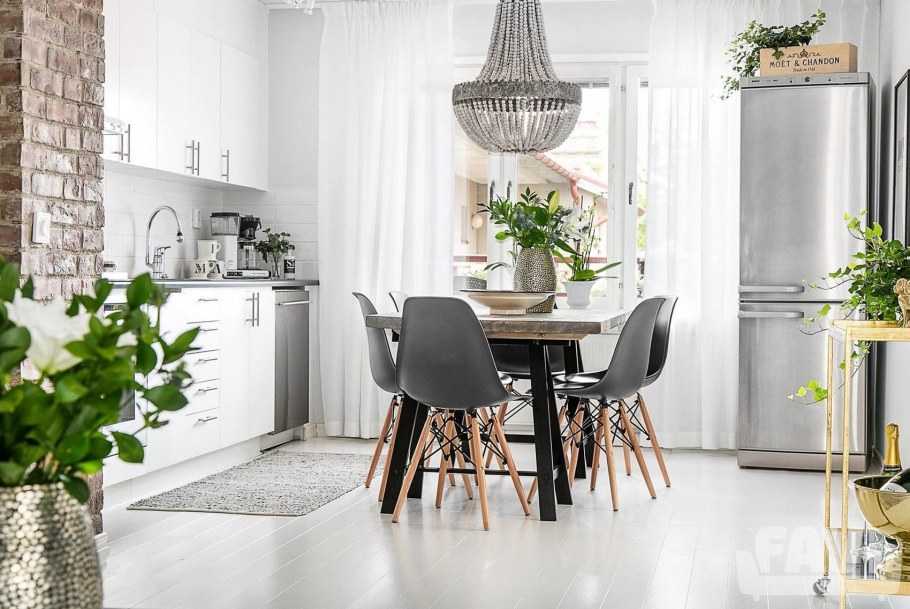 Гостиная бохо Шик