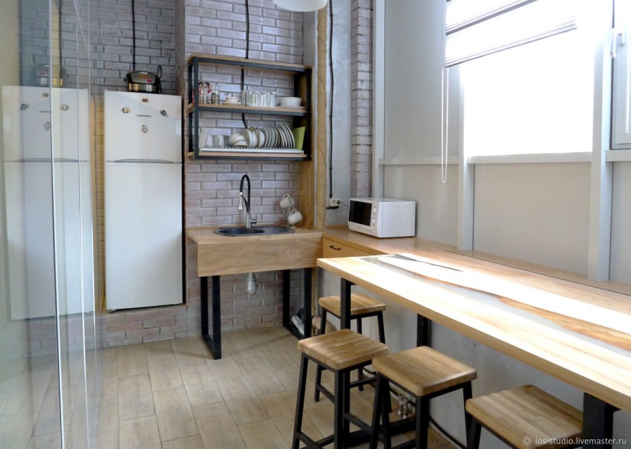 Мебель лофт кухня