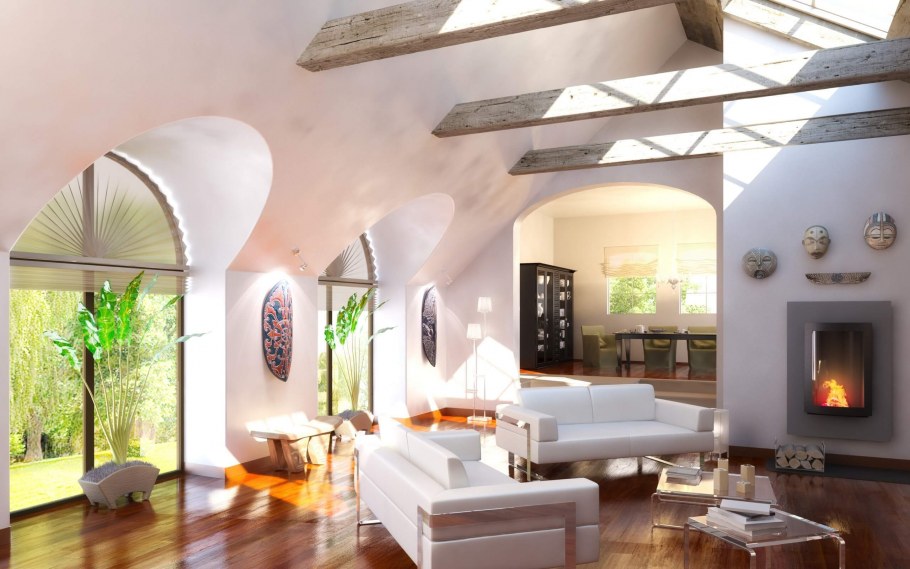 Интерьеры домов