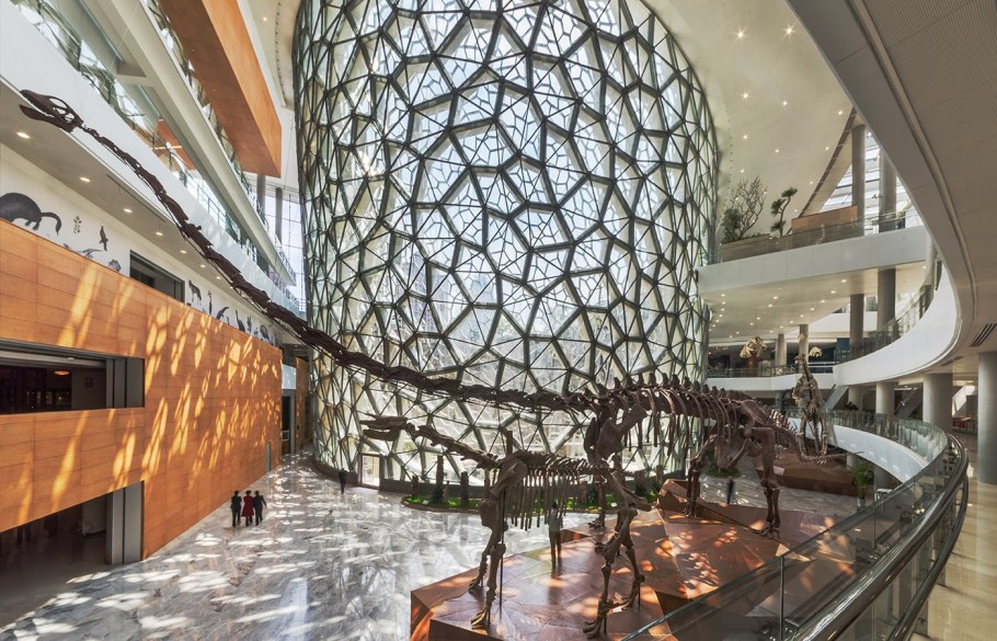 Здание музея естественной истории в Шанхае