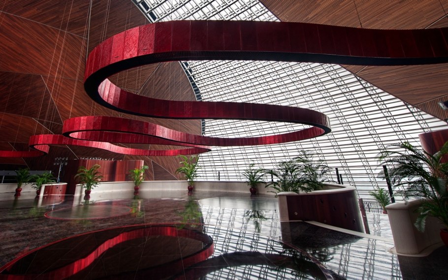 Необычный интерьер