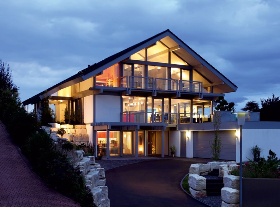 Дом фахверк Модерн