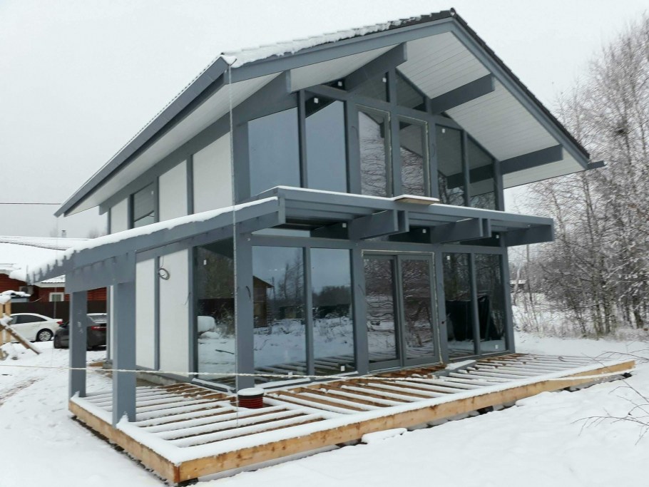 Фахверк арболит