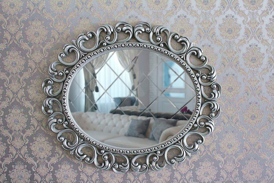 Панно из зеркальной плитки