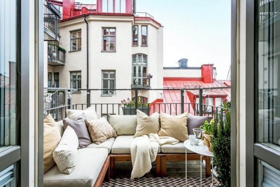 Лоджия в итальянском стиле