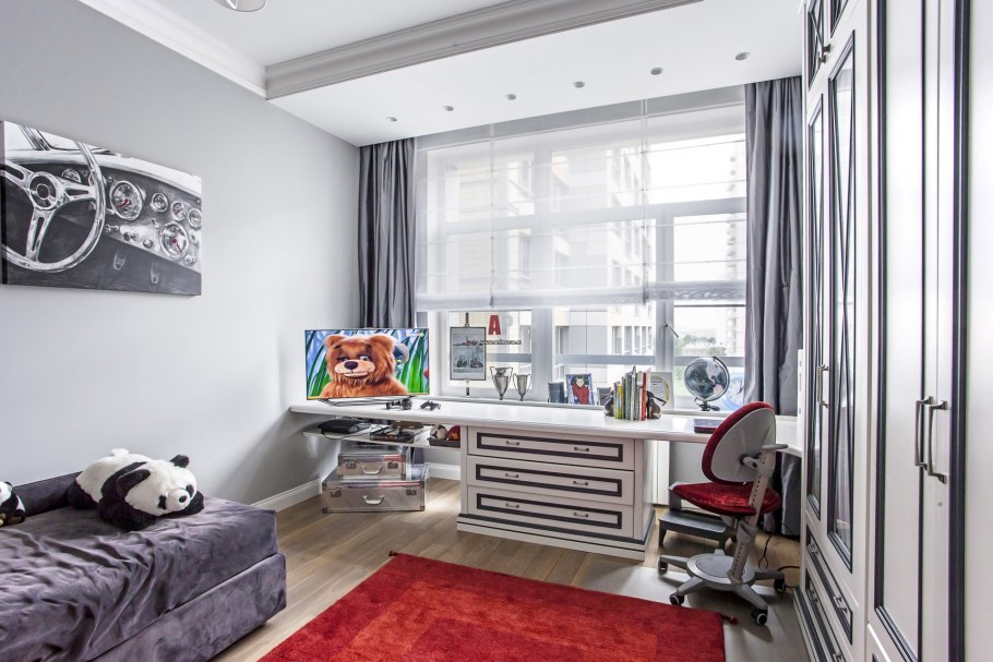 Шторы в подростковую комнату для мальчика