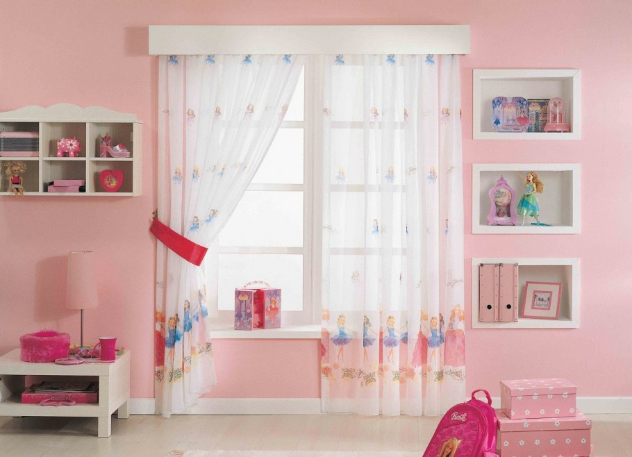 Шторы в детскую комнату девочке