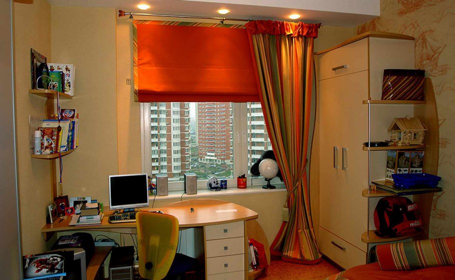 Занавески в комнату подростка