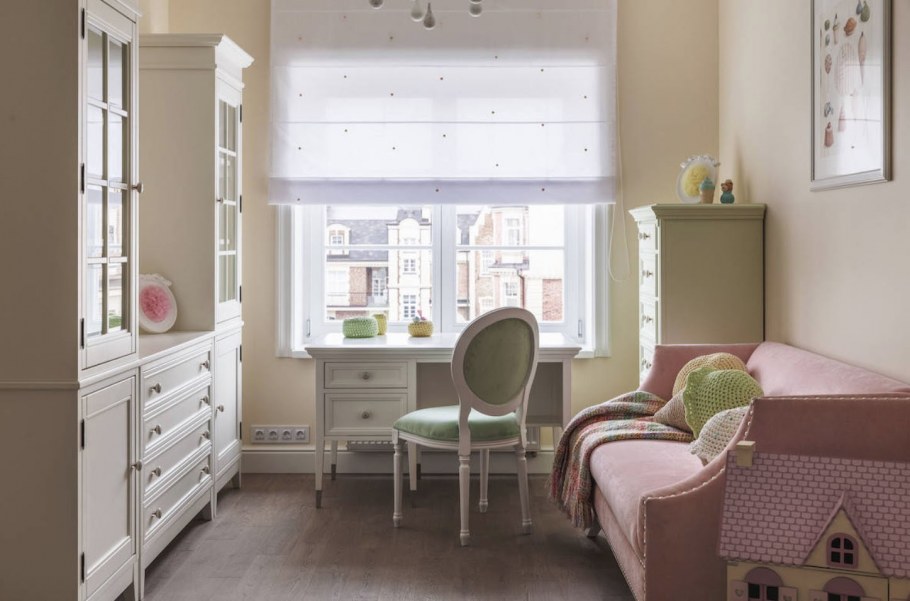 Римские шторы в детской