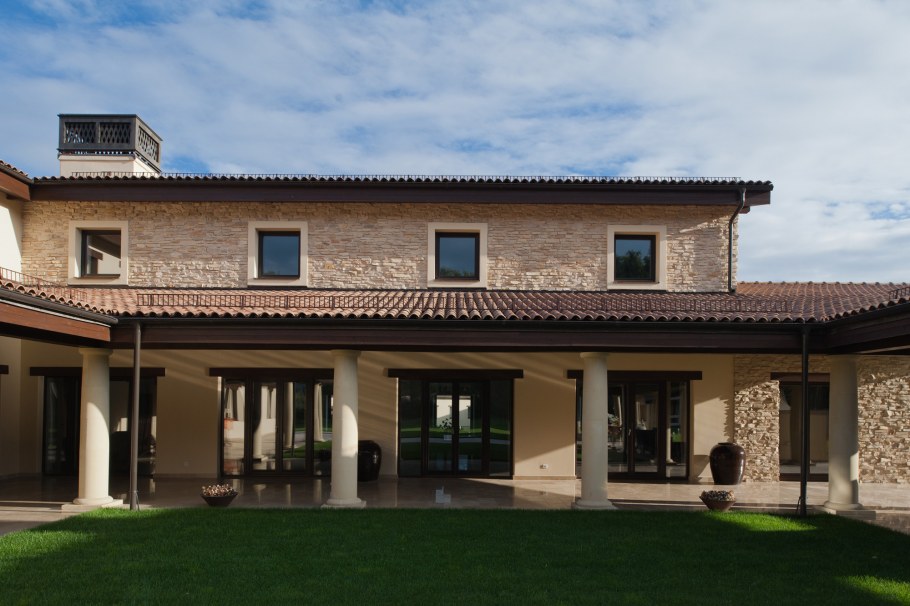 Итальянская вилла палаццо классика