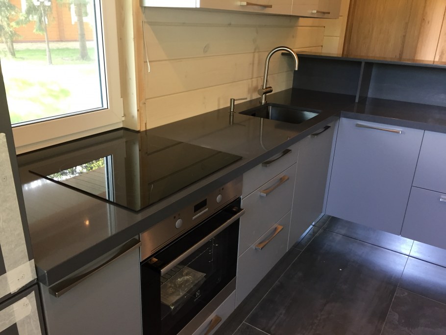 Имперадор дарк мрамор столешница